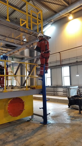 г. Чита. Учебный полигон "АЛЬПИНИСТ" 03-02 установлен  в "Норильский никель" г. Чита. Учебный полигон "АЛЬПИНИСТ" 03-02 установлен  в "Норильский никель"